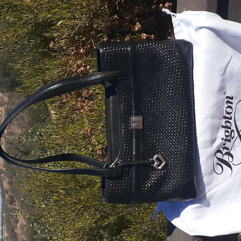 Vintage Brighton Black Leather Purse
